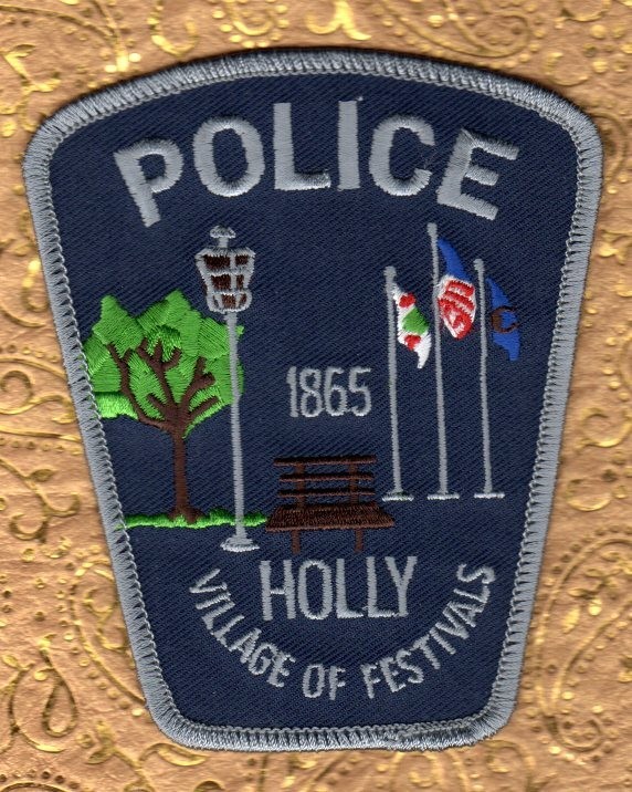 Holly  Michigan Police Patch
