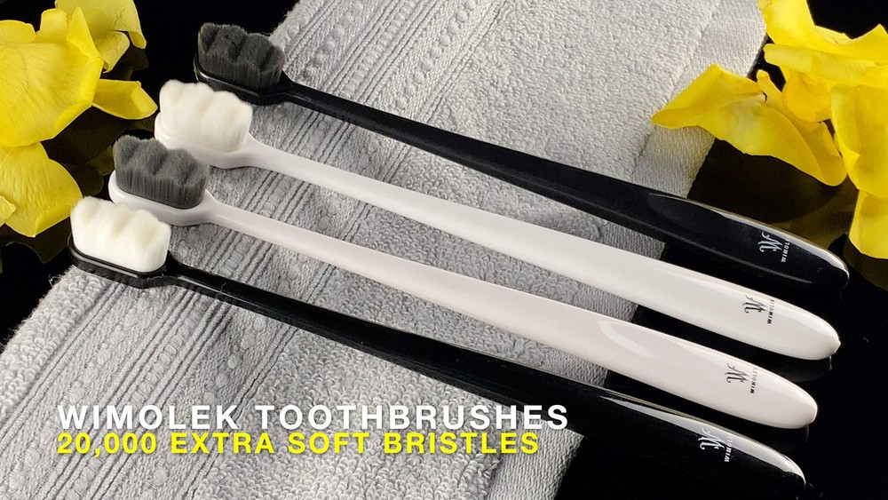 Extra Soft Toothbrush for Sensitive Gums and Teeth. Micro Nano Toothbrushes w...