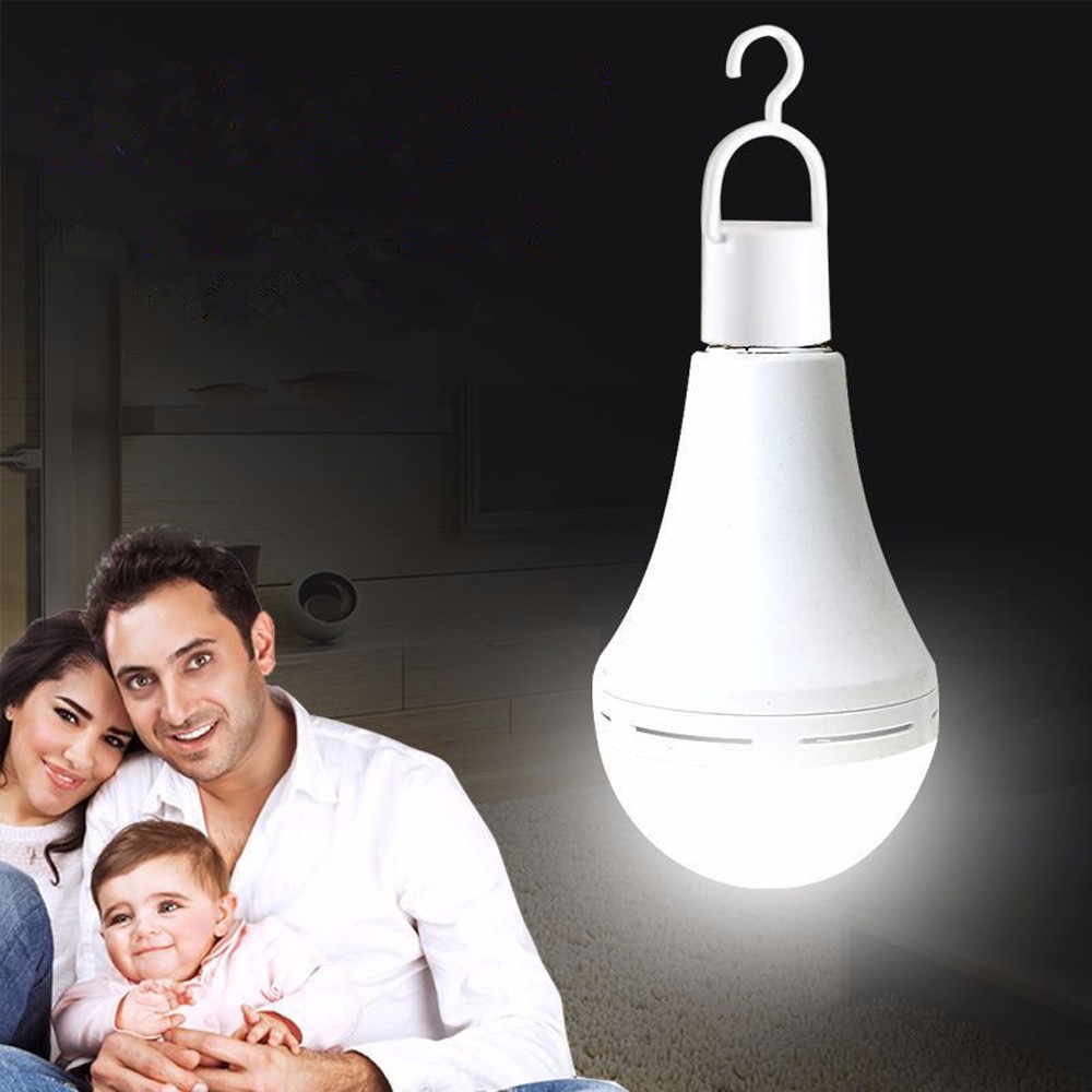4 Pack Rechargeable LED Emergency Bulb 4-6 Hours for Power Failure F2