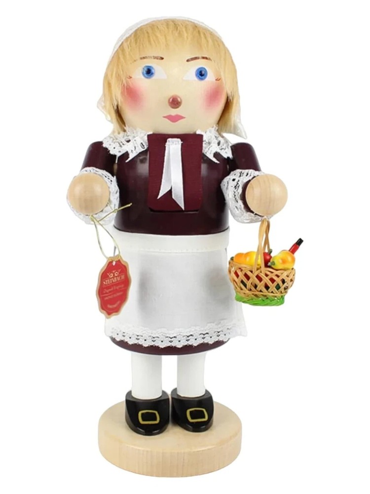 New in Box - Steinbach Mrs. Pilgrim Chubby Size Nutcracker - Made in Germany