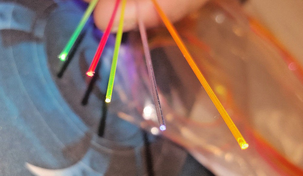 High Visibility 1 mm/.04" Fluorescent Fiber Optic Replacement Shotgun
