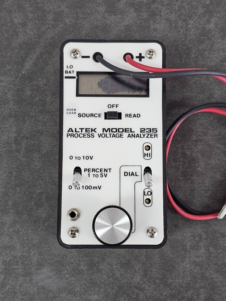 Altek Model 235 Process Voltage Anaylzer UNTESTED