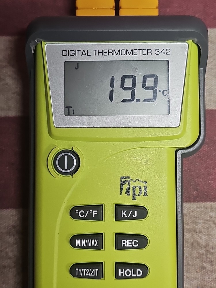 Digital Thermometer TPI 342 Tested