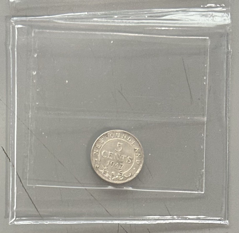 1947C Newfoundland Five Cent 5C - ICCS MS63 - XZG 708 SC3