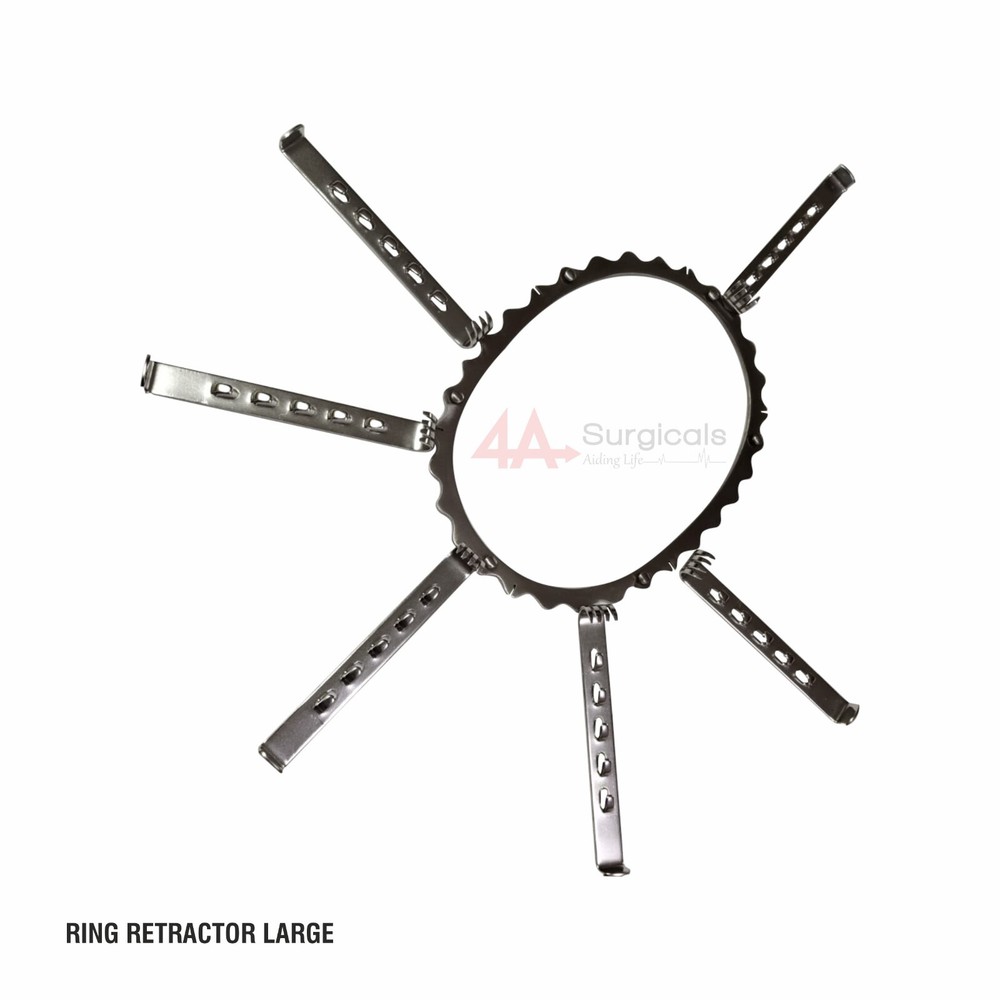 4A NEW TURNER WAR WICK RING RETRACTOR (LARGE)