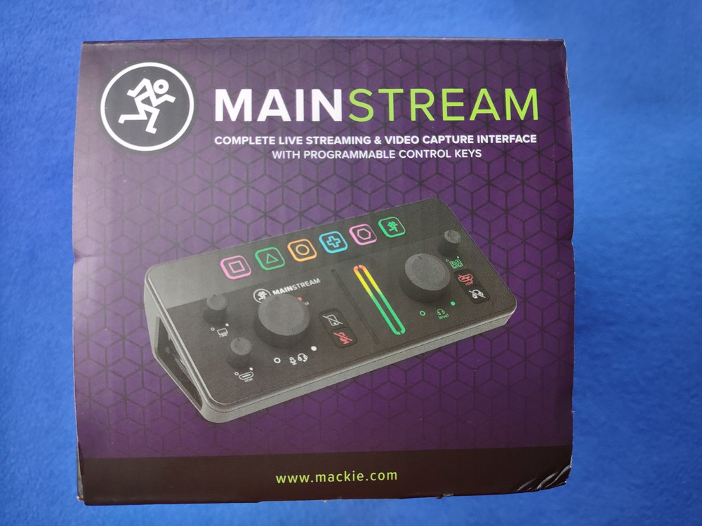 New Mackie MainStream Complete Live Streaming &Video Capture Recording Interface