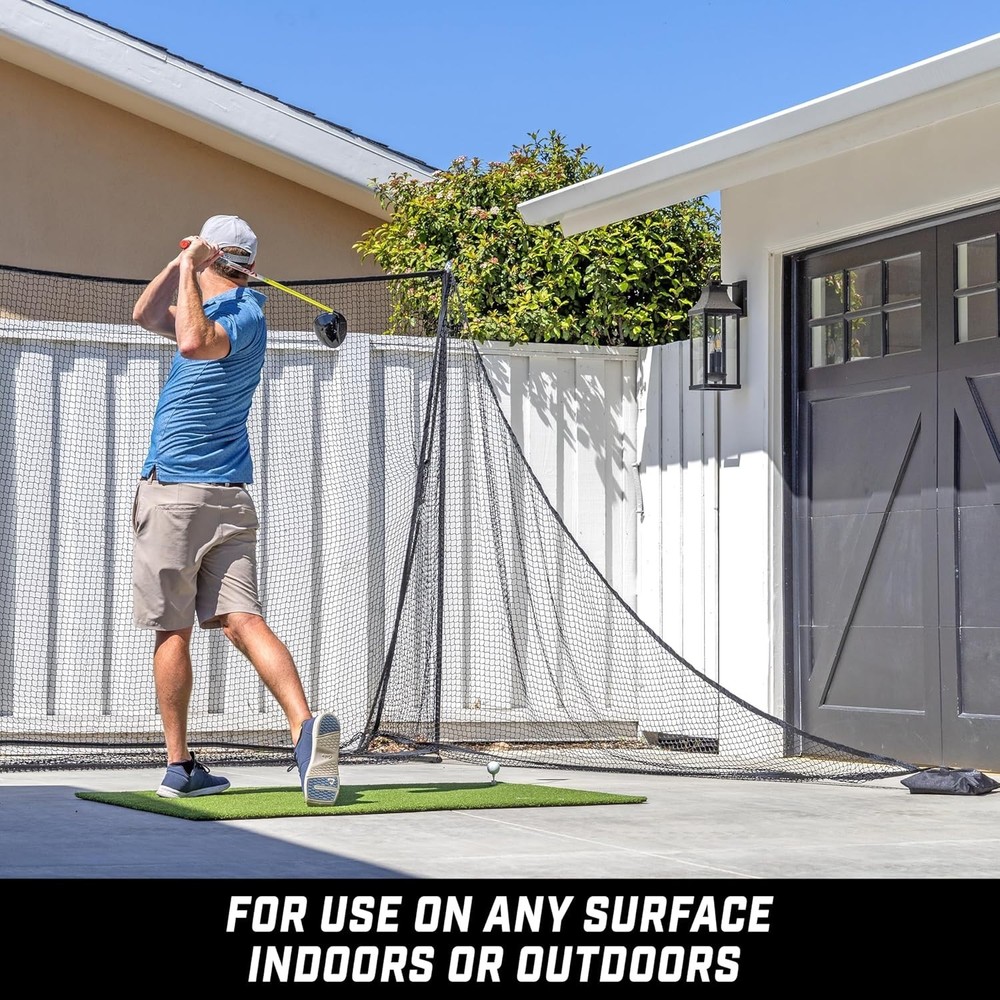 Shank Net Attachment for Golf Hitting Nets - Black or Red