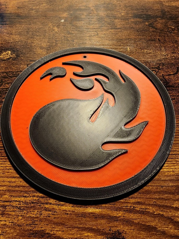 Magic the Gathering Mana Symbol Wall Decoration Set