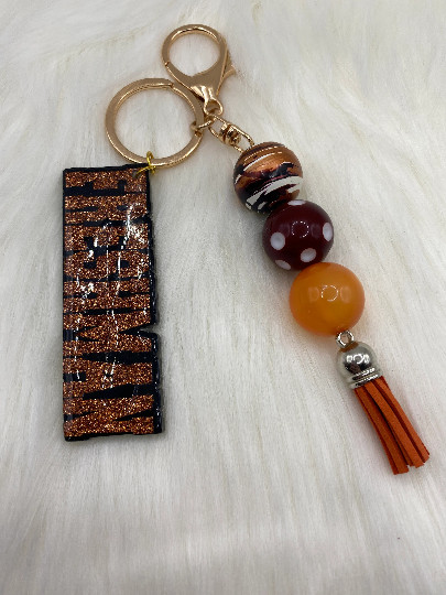 Classmen Keychains with Bubblegum Beads