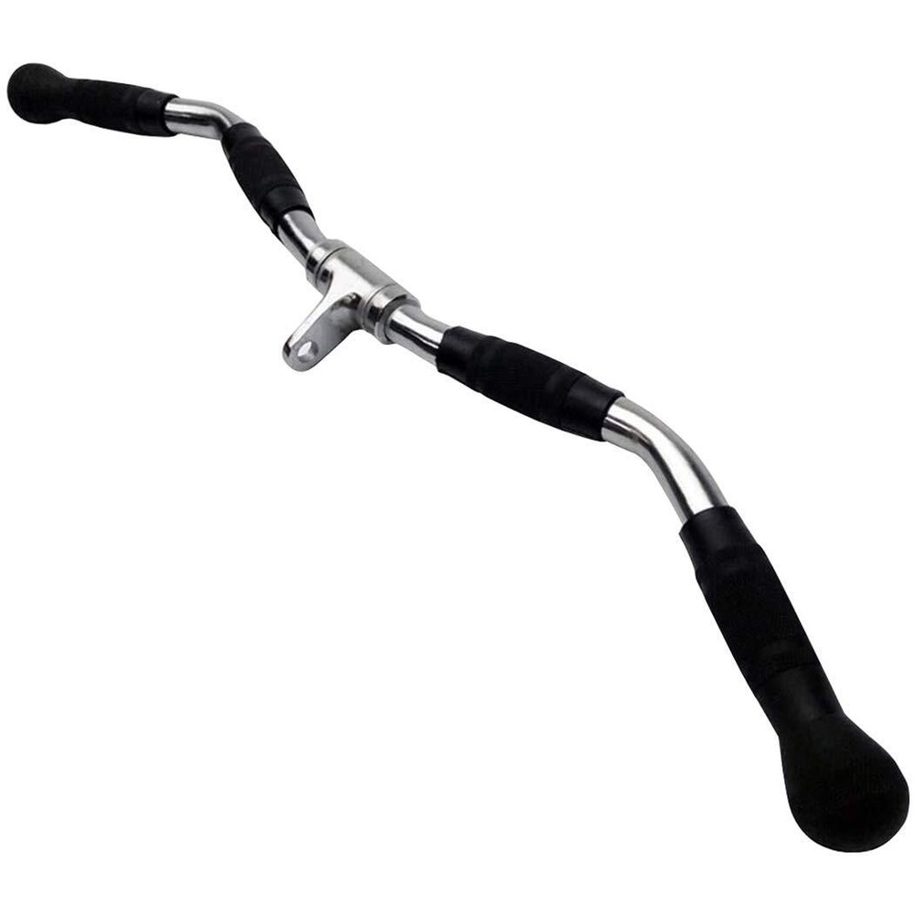 LAT Bar Cable Machine Attachment Curl Pulldown Bar with Full Rotation