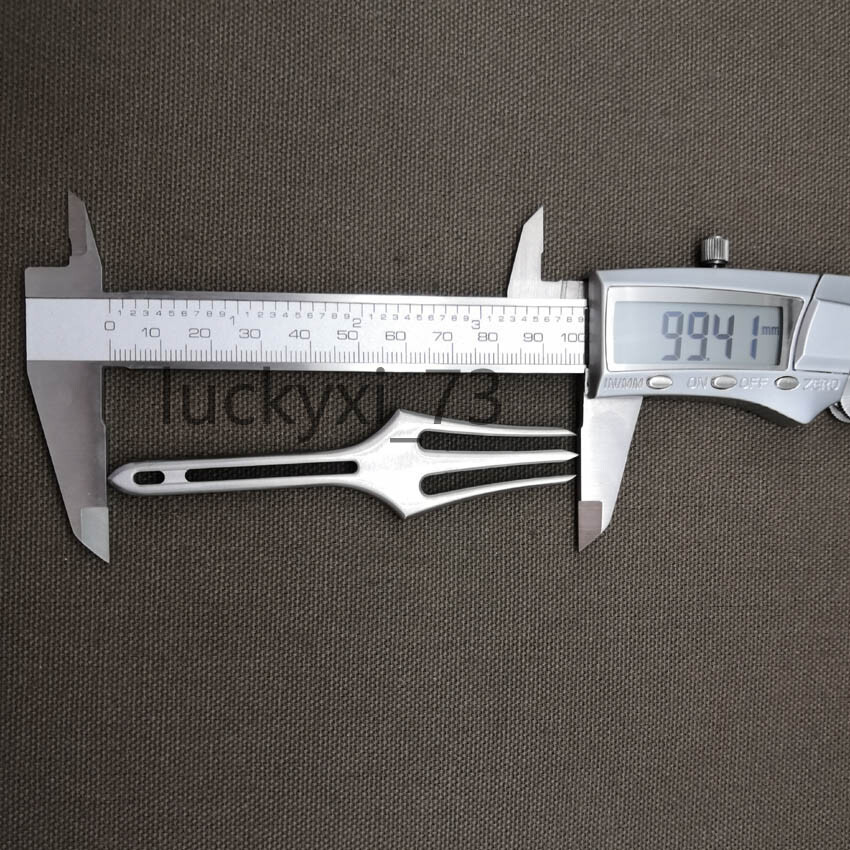 TC4 titanium Multifunction Crowbar Harpoon fork outdoor camping tool EDC