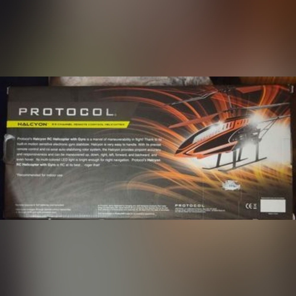 Remote Controlled Helicopter, Protocol Halcyon 3.5 Channel Remote Control NEW