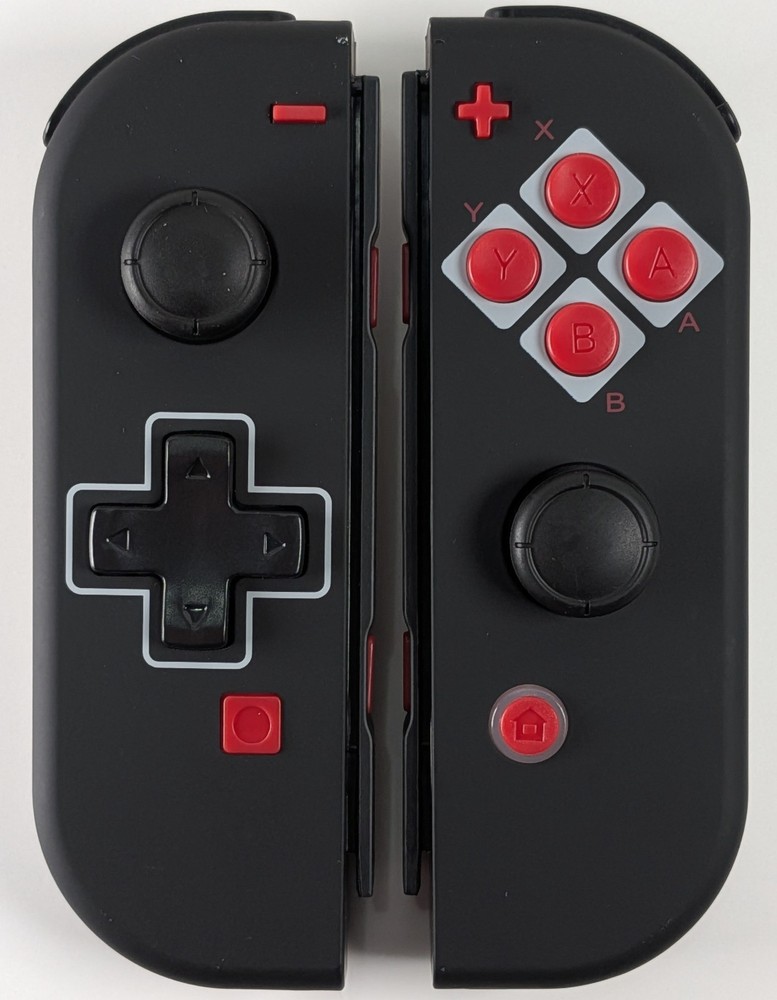 Custom Nintendo Switch Joy Con Controller! NES Joy Cons with or without Dpad!