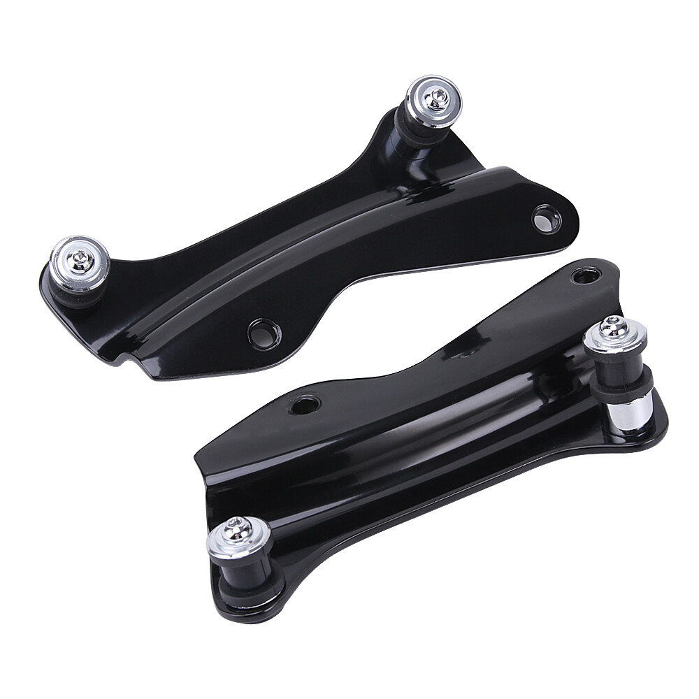 Backrest Sissy Bar Rack Docking Hardware Kit For Harley Road Street Glide 14-25