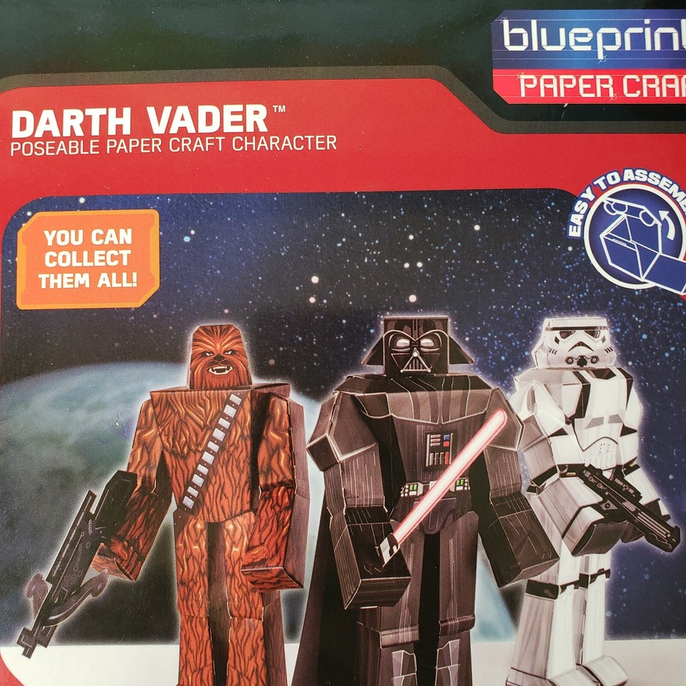 Disney Star Wars Darth Vader 12" Poseable Paper Character
