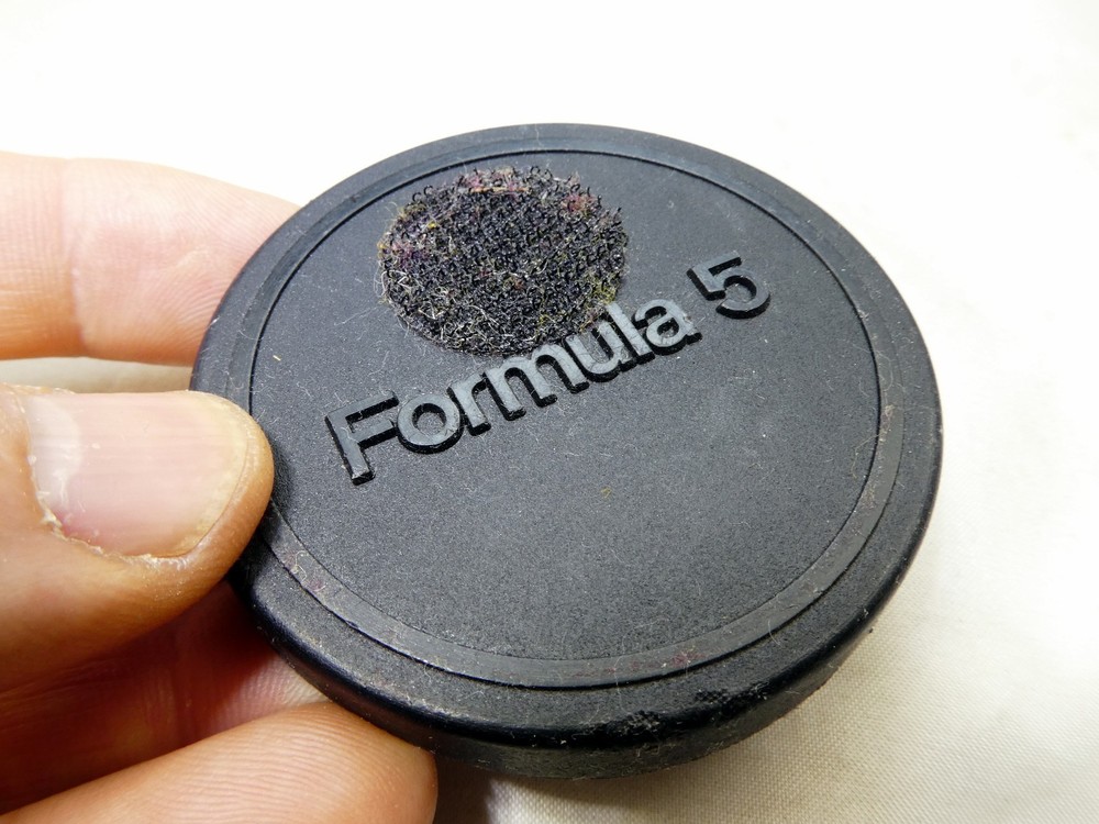 Formula 5 Plastic 57-58mm Lens Front Cap Slip on vintage