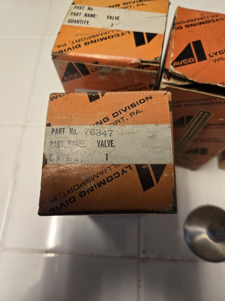 Lycoming Intake Valve 76347