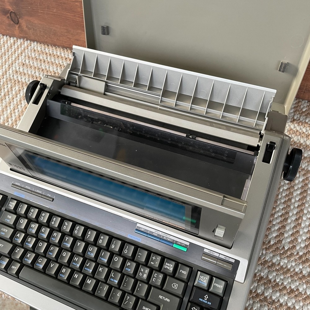 Panasonic KX-W1025 Personal Word Processor Type Writer 1989 Working Tested!
