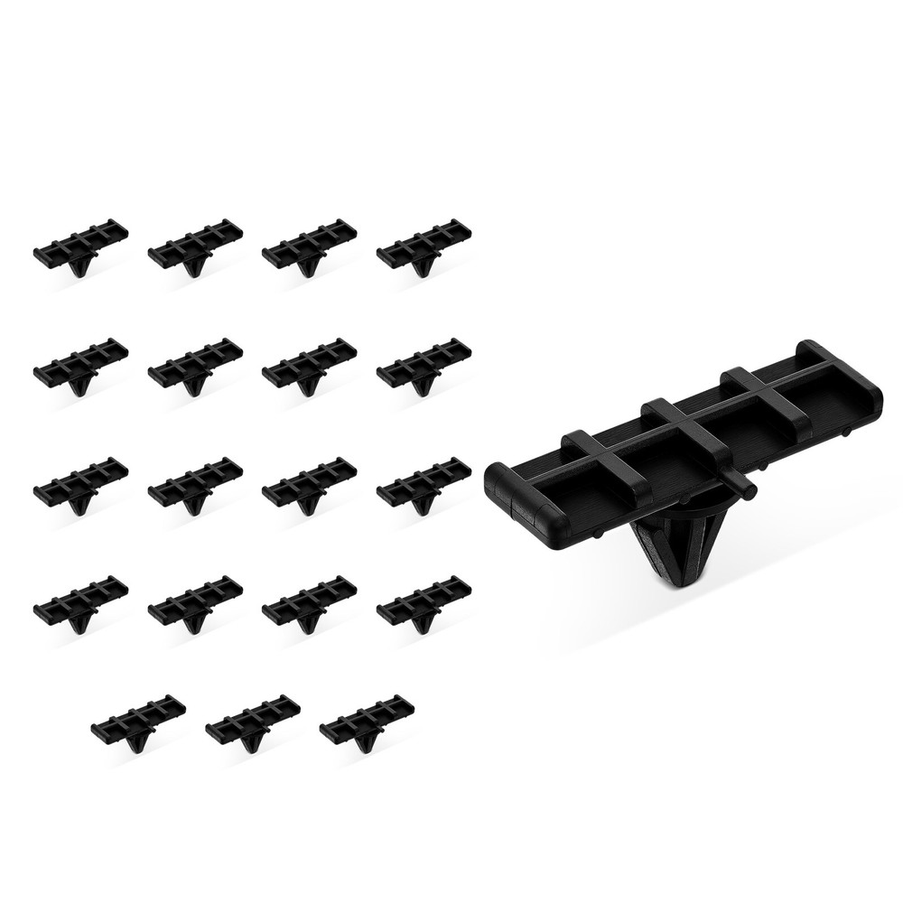 20x 9mm Nylon Rocker Panel Ground Effects Moulding Retainer Trim Clips for Ford