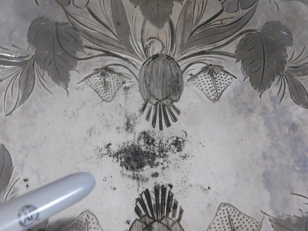 Antique Webster Mfg Co Ornate Bride's Basket Silver Plate