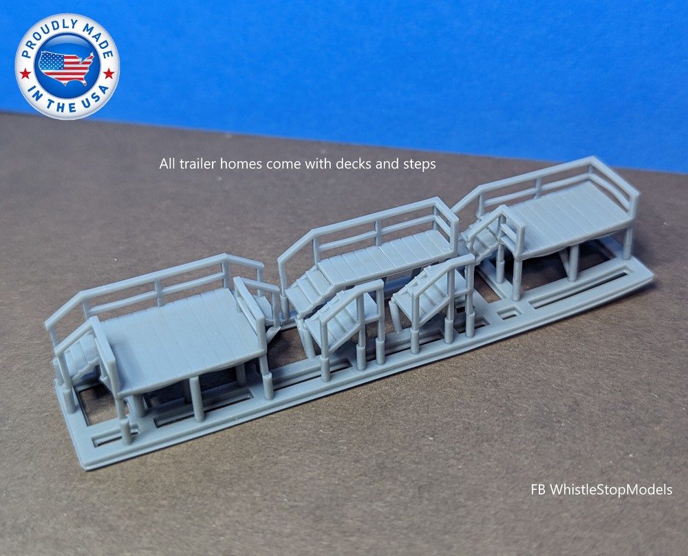 N Scale Double Wide Trailer house 2