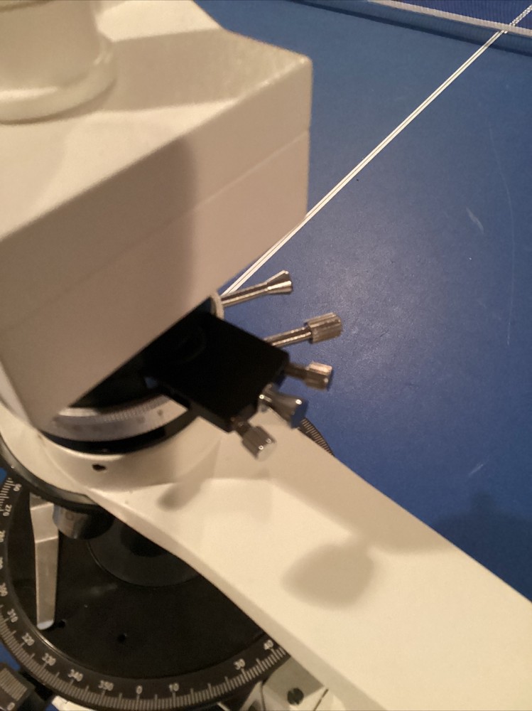 Never used - polarized light microscope