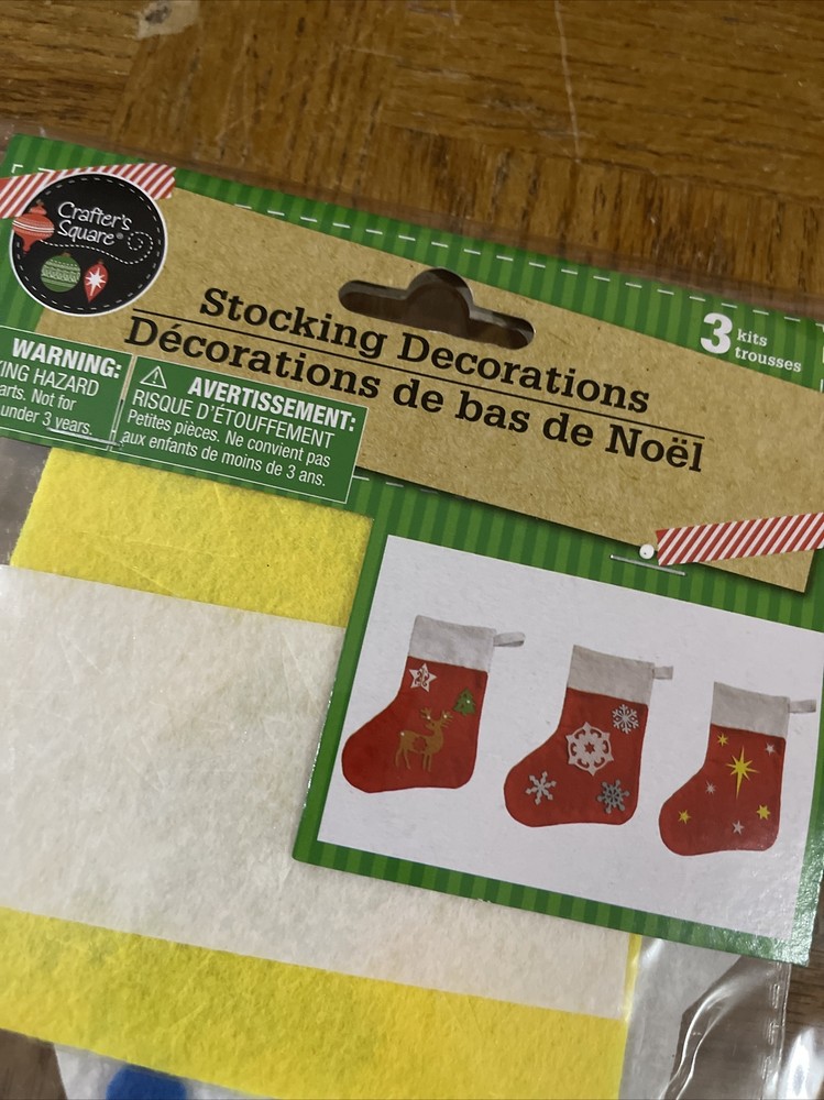 Crafters Square Stocking Decorations