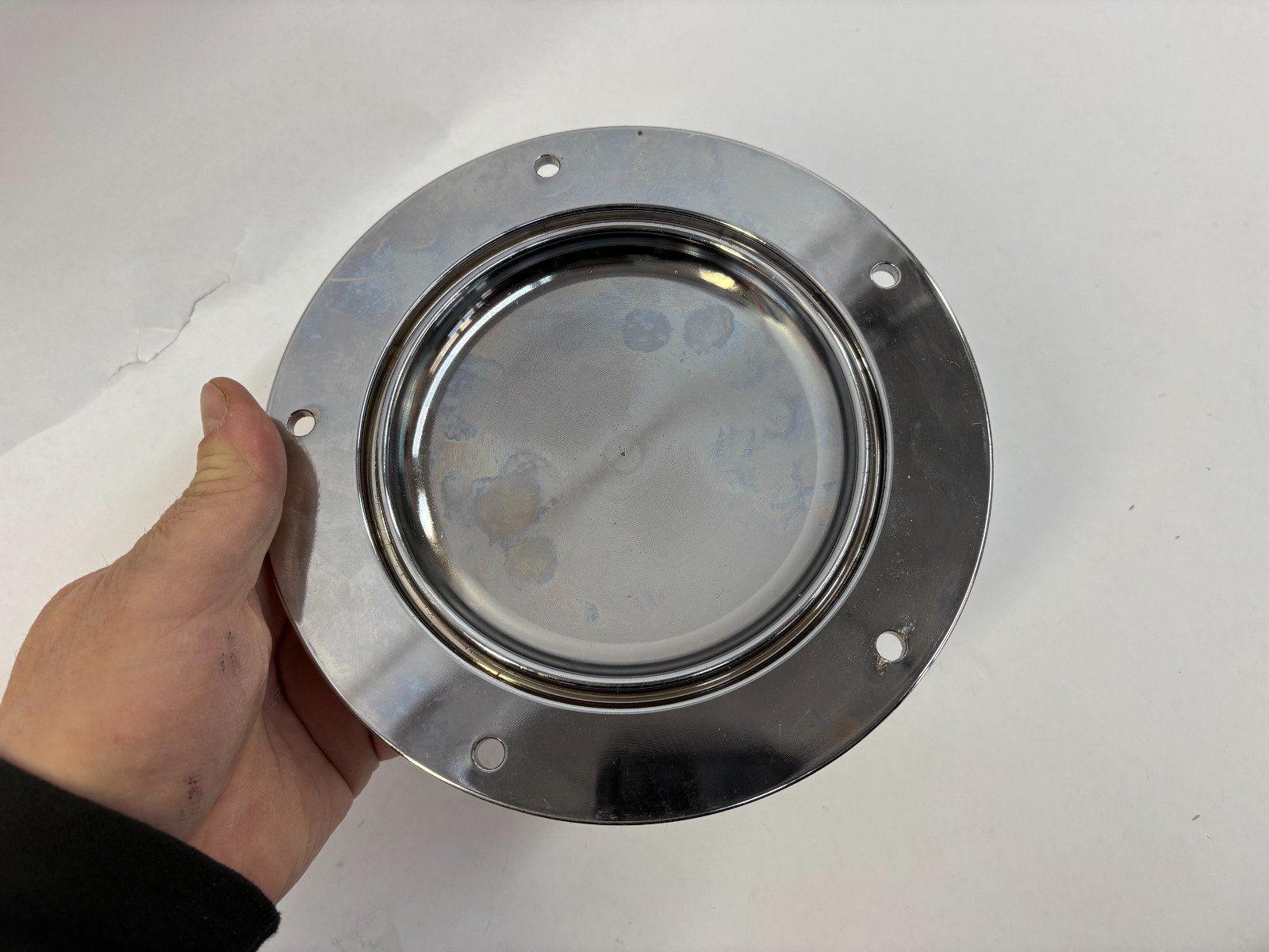 Harley Screamin Eagle chrome 131 IV clutch derby cover