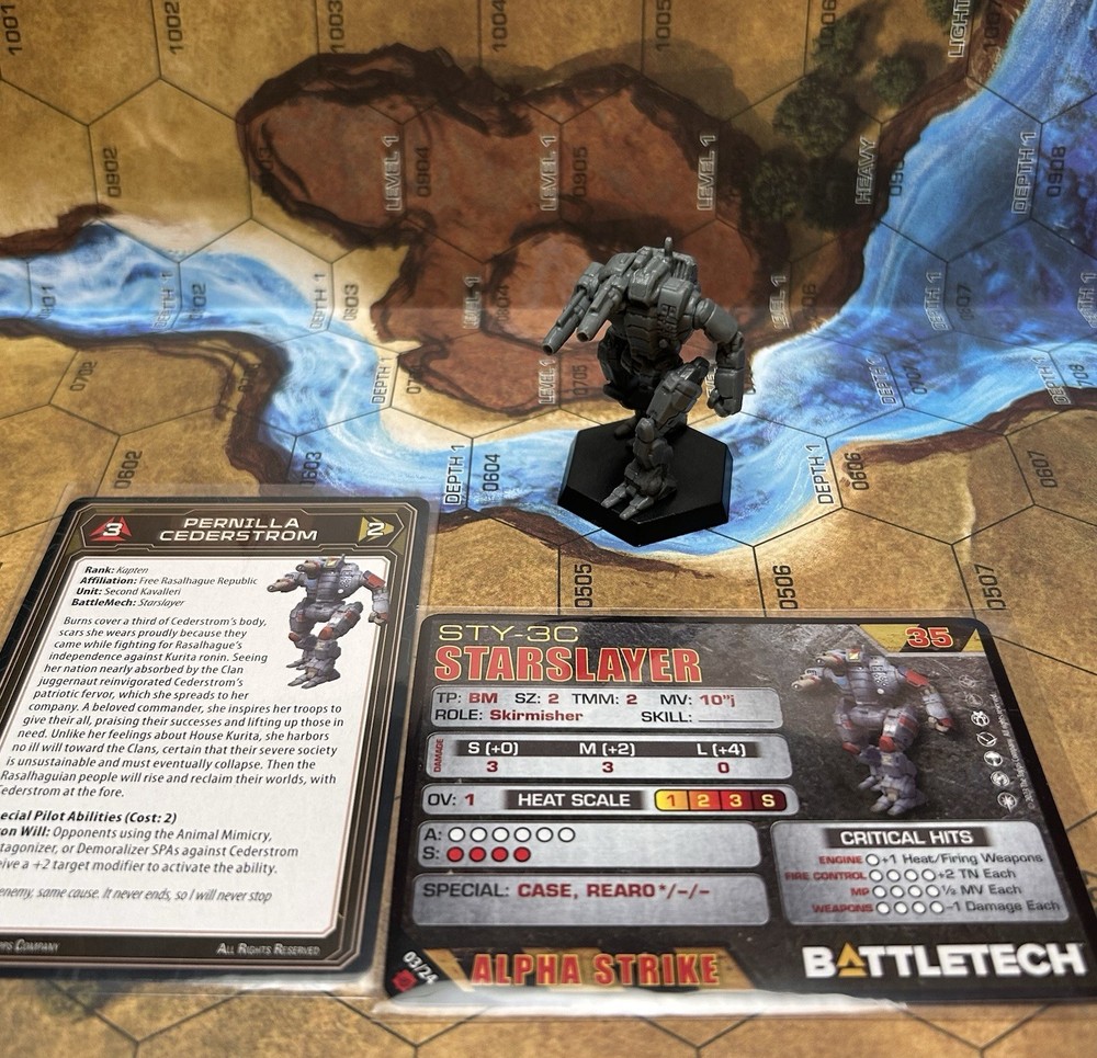 Battletech Starslayer Mech (sty-4c, 3c) Mercenaries