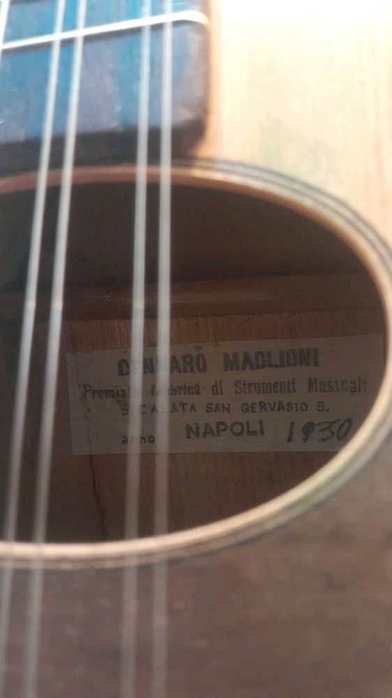 Mandolin 4/4 Gennaro Sweaters 1930 Naples 曼陀林 만돌린マンドリン