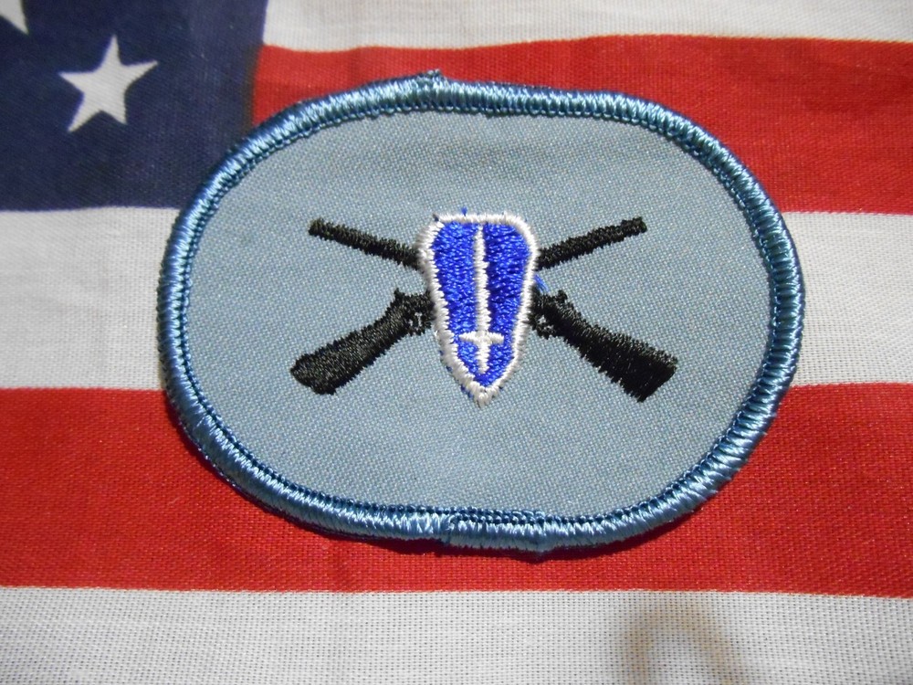 US ARMY INFANTRY SCHOOL CAP PATCH VINTAGE FT. BENNING PATCH
