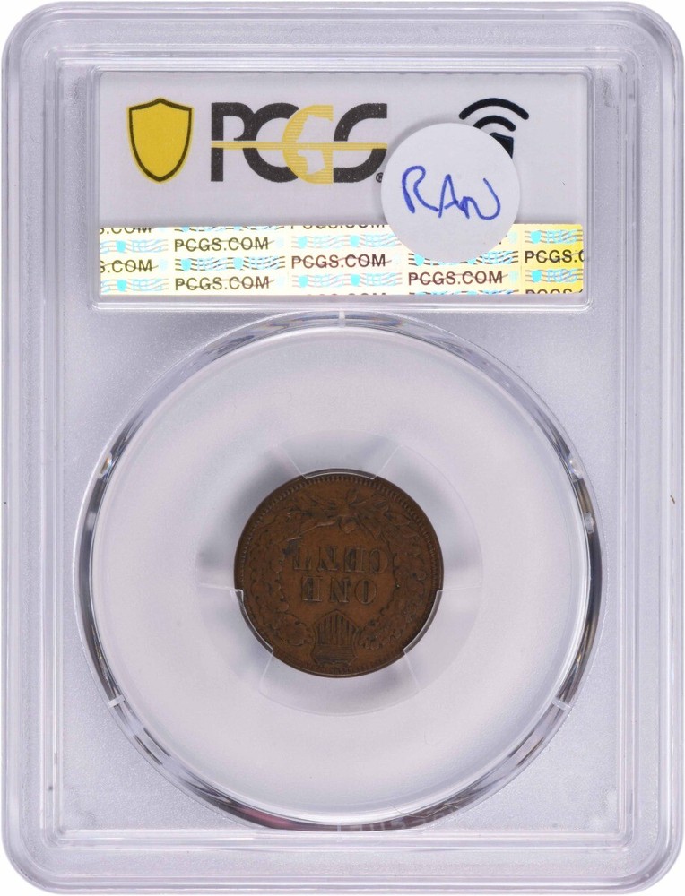 1875 Indian Cent VF35 PCGS