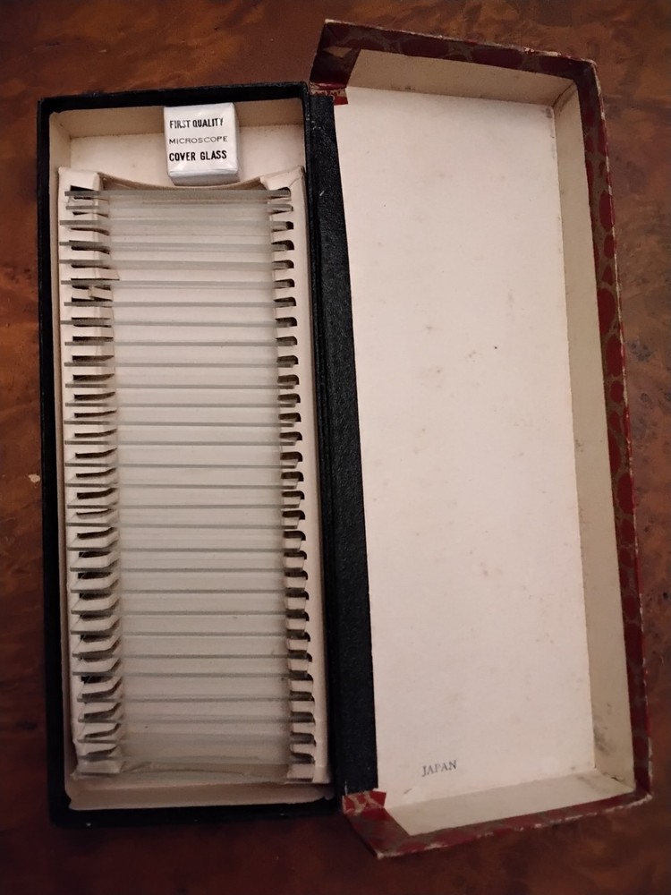 ATCO NEW CLEAR MICROSCOPE SLIDES, 30 EACH WITH COVERS