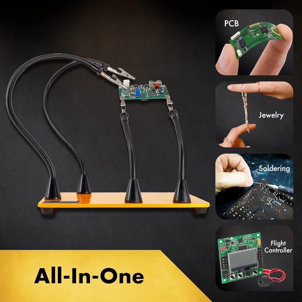 QuadHands Workbench | Helping Hands Soldering Stations | Soldering ... Fast Ship