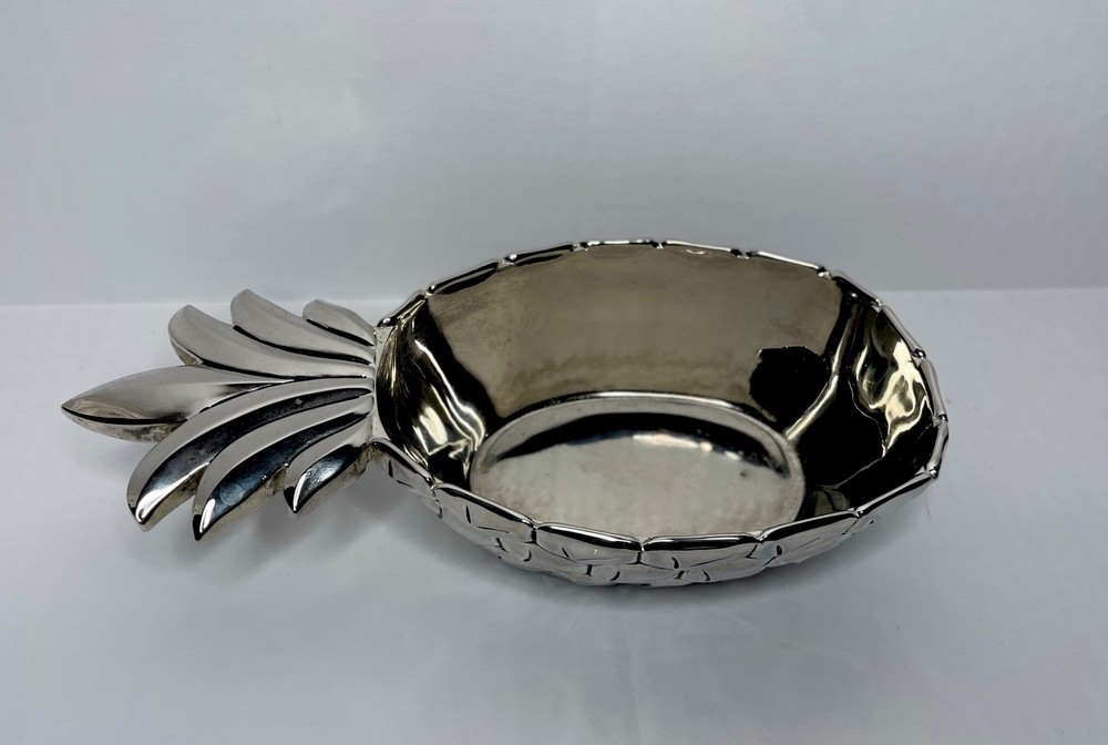 Godinger Metal Tropical Pineapple Tray Silver Art Platter