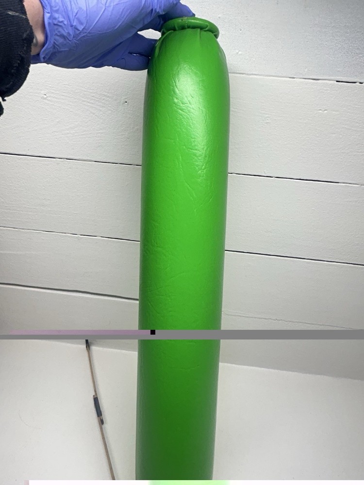 Green Roller Therapy Raised Roll 24” 3” Therapy