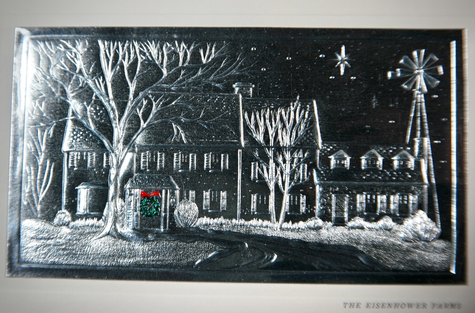 1957 Eisenhower White House Personal Christmas card - excellent condition!