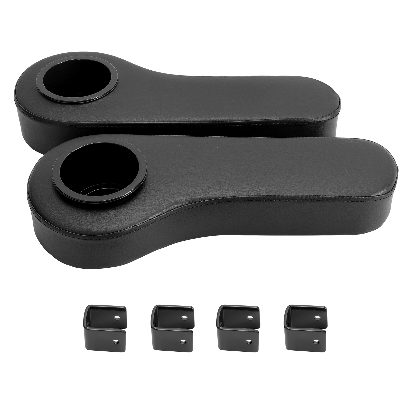 SEAT ARM REST CUSHION CUP HOLDER FIT FOR EZGO/CLUB CAR/YAMAHA GOLF CART PAIR