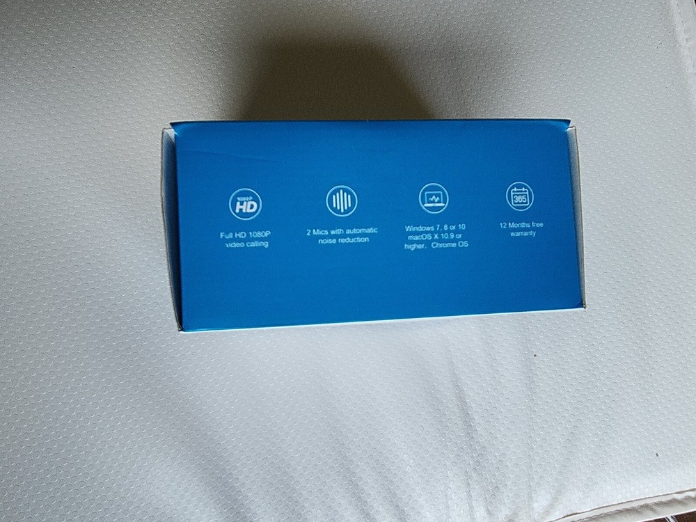 EMEET C960 HD USB Webcam 1080P 30FPS Web Camera W/Microphone Black