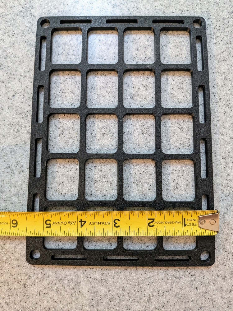 MOLLE Panel 4x5 3D Printed