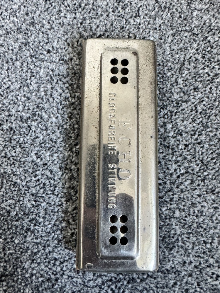 Vintage Hohner Echo Harmonica Bundle + G. Oho Glockenreine Harmonica Pair