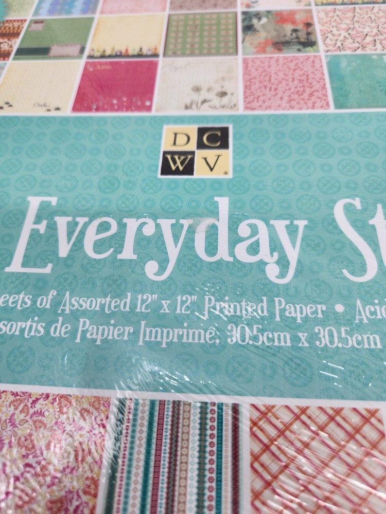 Craft Smith Paradise 48 Sheets DCWV The Everyday Stack 60 Sheets New Sealed