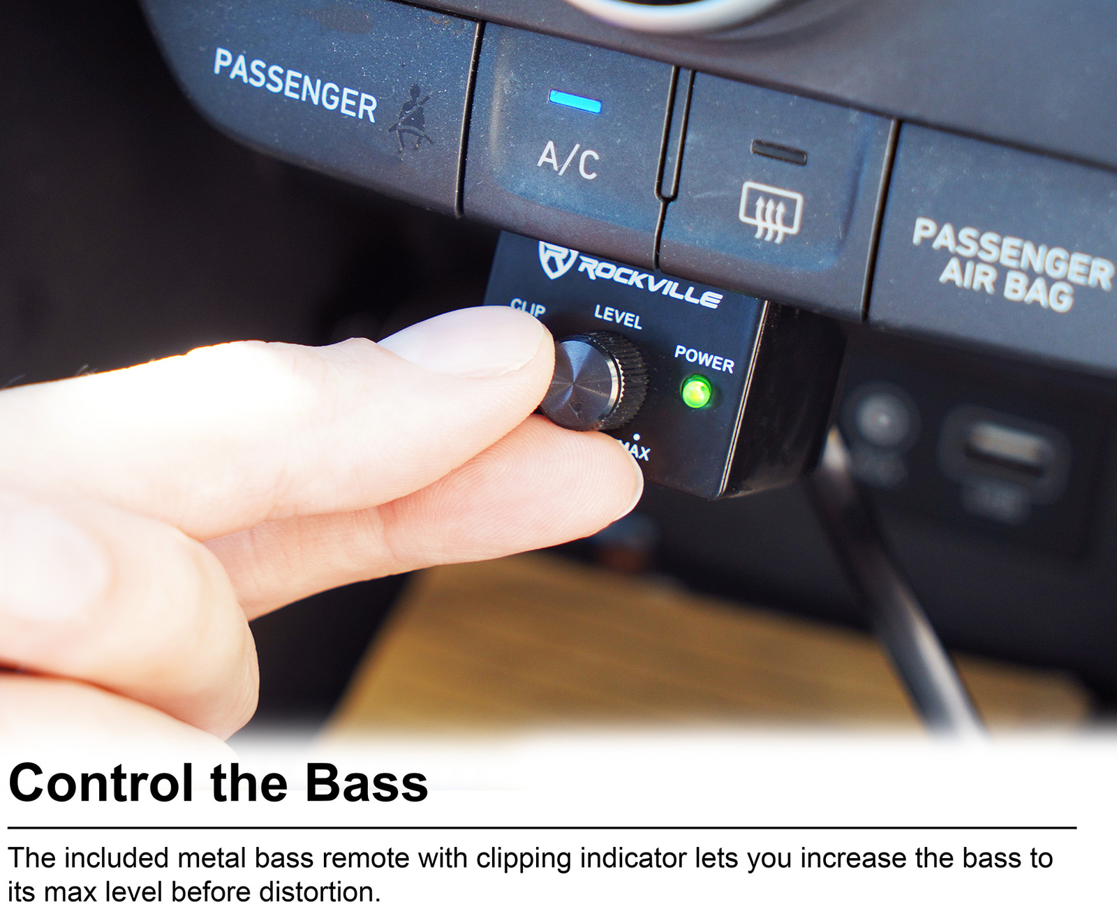 Rockville RD1000.1 1000w RMS @ 1 Ohm (4000w Peak) Mono Amplifier Car Audio Amp