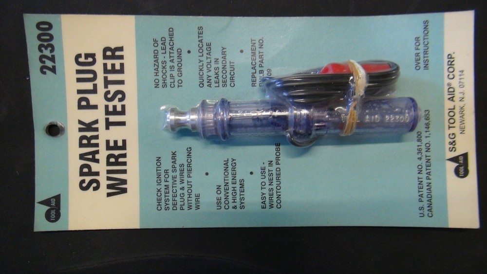 Spark Plug Wire Tester SG Tool Aid 22300