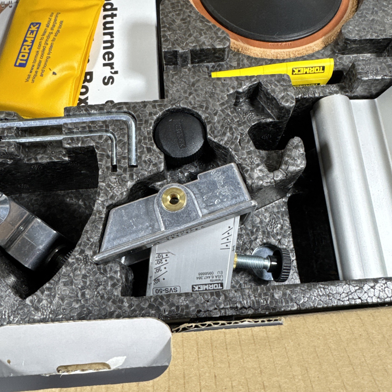 Tormek TNT-708 Woodturner’s Sharpening Kit – Complete Set, With Accessories