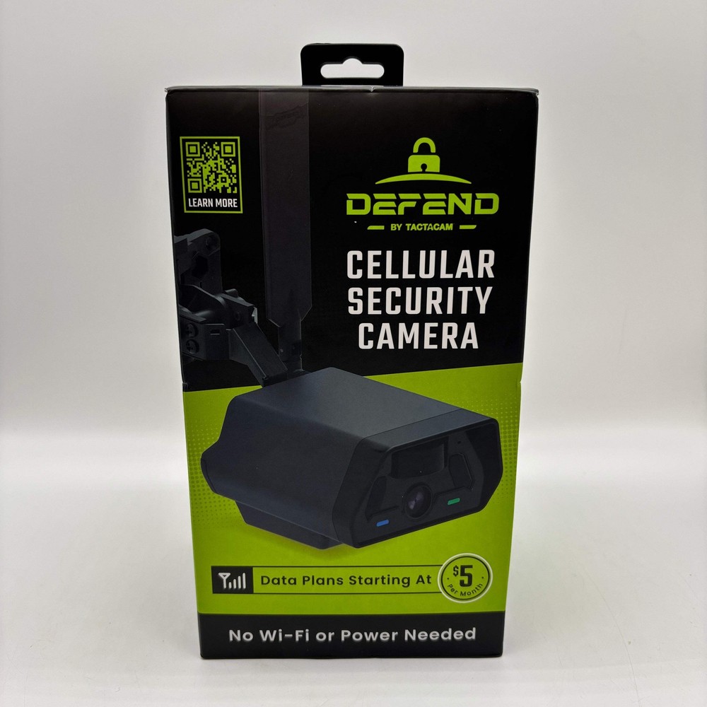 New Tactacam Defend Cam Gen 1 Cellular Security Camera DFD-GRD01