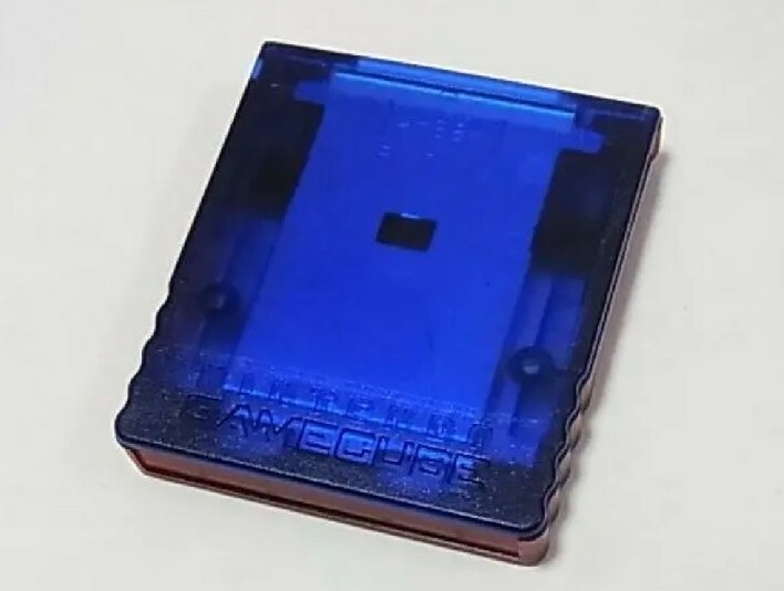 Official Nintendo GameCube Pokemon Box Ruby & Sapphire Memory Card 59 Block