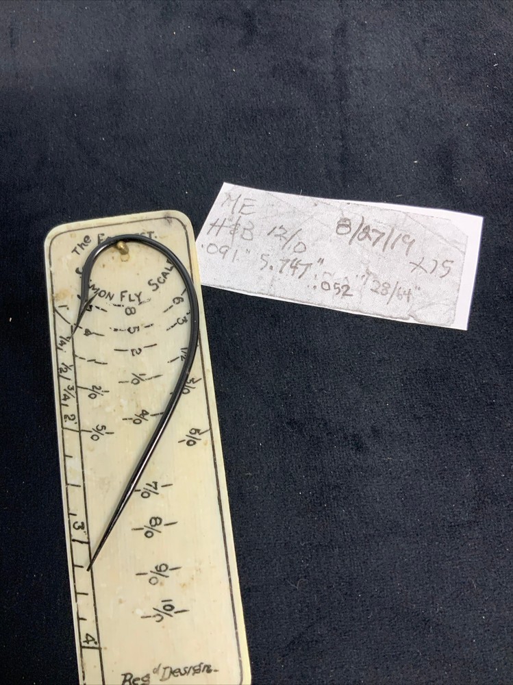 Ronn Lucas  Custom Harrison And Bartleet 12/0 Hook