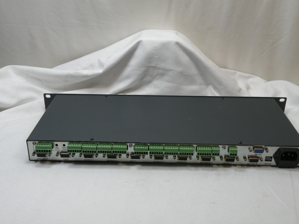 Kramer VP-108, Computer Graphics Video & Balanced Stereo Audio Distribution Amp.