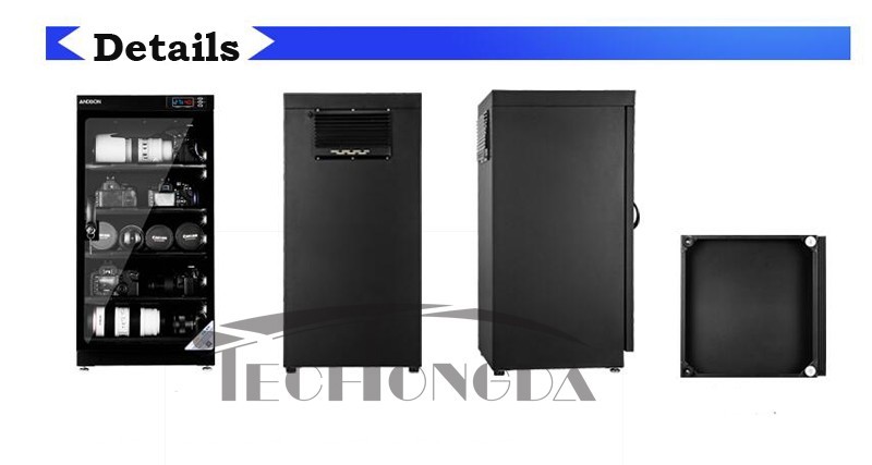 100L 5 Layers Full Automatic Digital Camera Dehumidify Storage Electronic Dry Ca